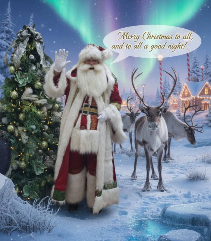 Santa in Port Colborne